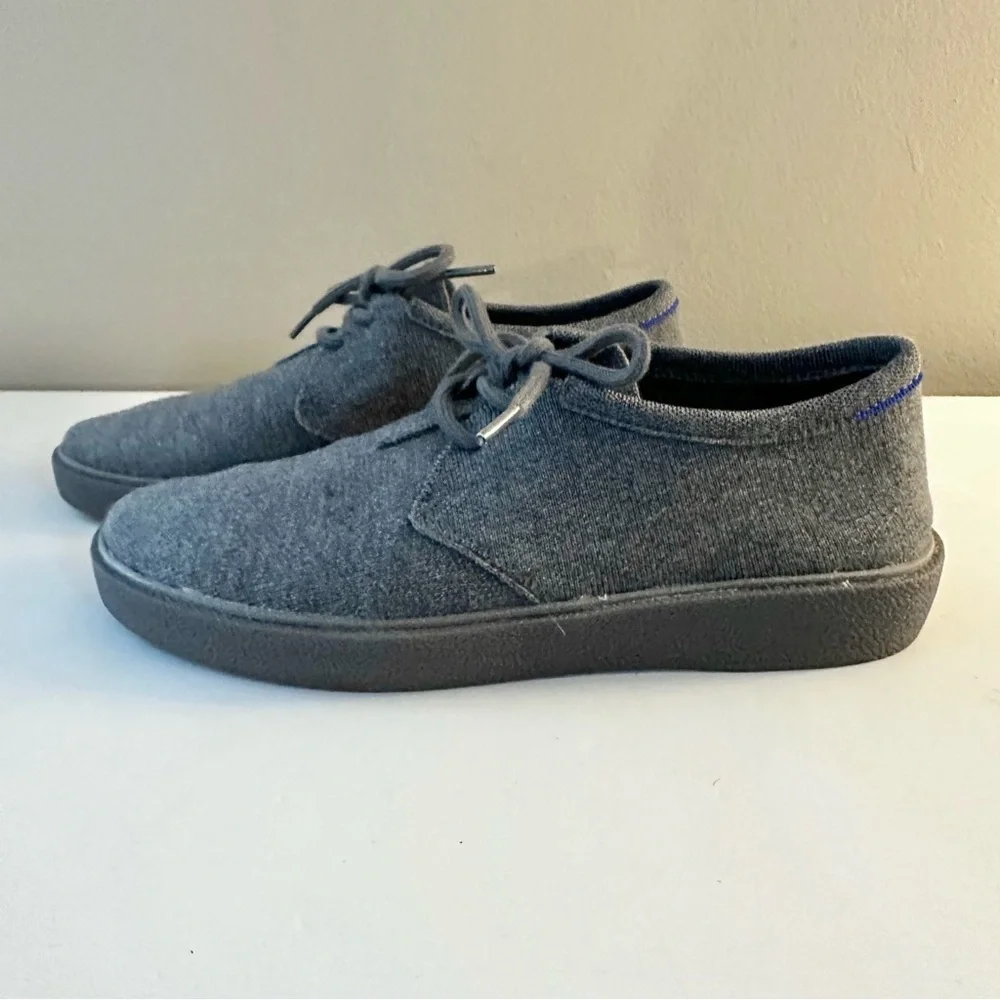 Rothy’s The Monty Mountain Gray Men’s Oxford Size 10